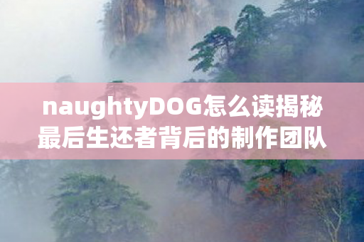 naughtyDOG怎么读揭秘最后生还者背后的制作团队，Naughty Dog的匠心独运，揭秘最后生还者背后的制作团队，Naughty Dog的匠心独运