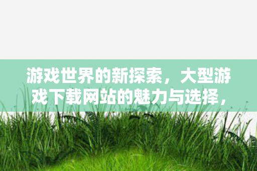 游戏世界的新探索，大型游戏下载网站的魅力与选择，游戏世界新探索，大型游戏下载网站的魅力与选择