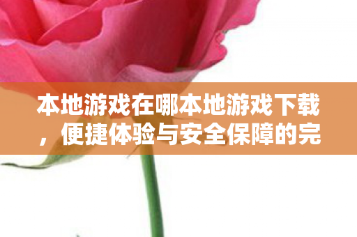 本地游戏在哪本地游戏下载，便捷体验与安全保障的完美结合，本地游戏下载，便捷体验与安全保障的完美结合