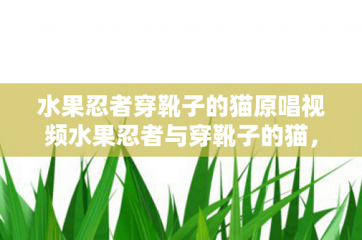 水果忍者穿靴子的猫原唱视频水果忍者与穿靴子的猫，跨界融合的奇妙冒险，水果忍者与穿靴子的猫，跨界融合的奇妙冒险