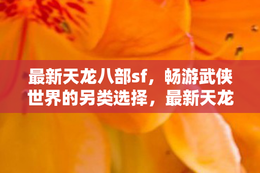 畅游武侠世界的另类选择图片