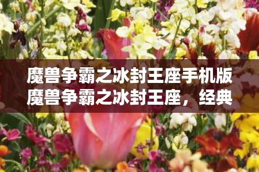 魔兽争霸之冰封王座手机版魔兽争霸之冰封王座，经典战役的永恒回忆，魔兽争霸之冰封王座，经典战役永恒回忆