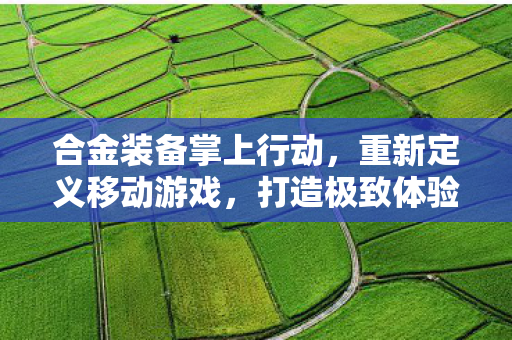 合金装备掌上行动,重新定义移动游戏,打造极致体验 合金装备掌上行动,重新定义移动游戏,打造极致体验